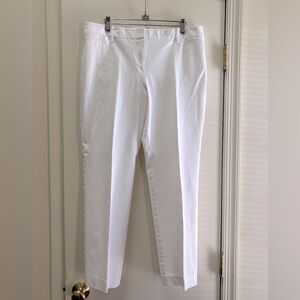 Chico’s NWOT White Straight Leg Pants